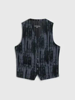 Discount John Varvatos WOOSTER VEST THISTLE