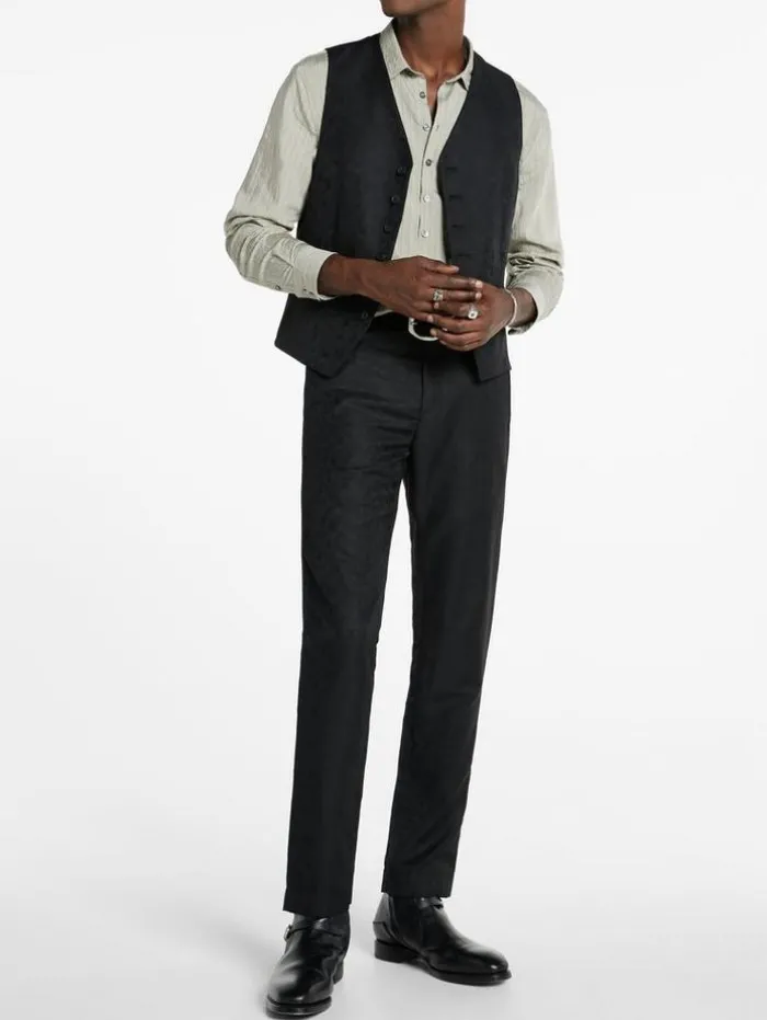 Cheap John Varvatos WOOSTER VEST BLACK