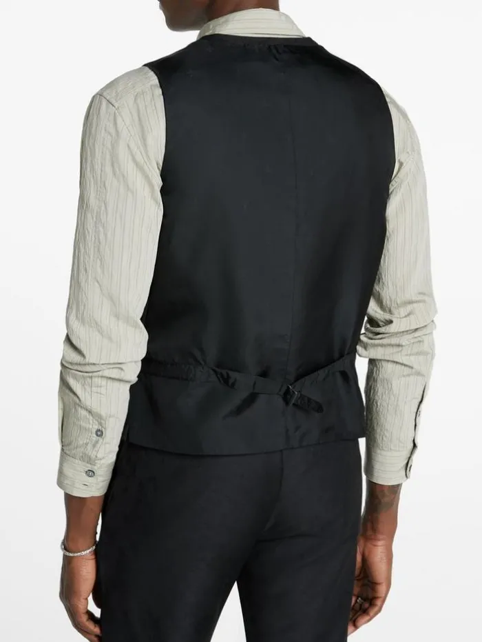 Cheap John Varvatos WOOSTER VEST BLACK