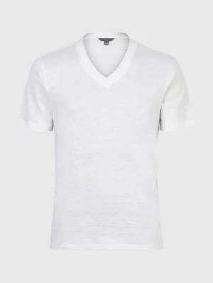 Outlet John Varvatos WOOSTER V-NECK WHITE