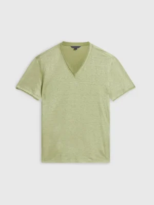 Best Sale John Varvatos WOOSTER V-NECK CANTALOUPE