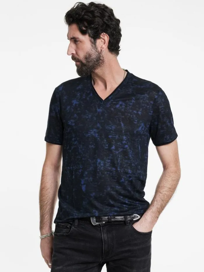 Clearance John Varvatos WOOSTER V-NECK MIDNIGHT