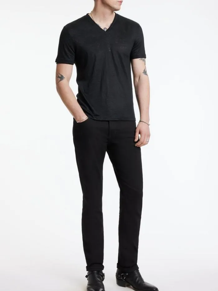 Hot John Varvatos WOOSTER V-NECK BLACK