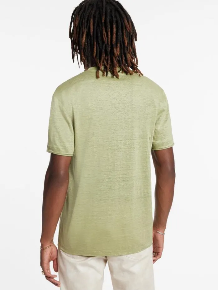 Best Sale John Varvatos WOOSTER V-NECK CANTALOUPE