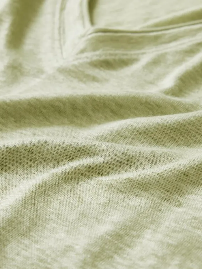 Best Sale John Varvatos WOOSTER V-NECK CANTALOUPE